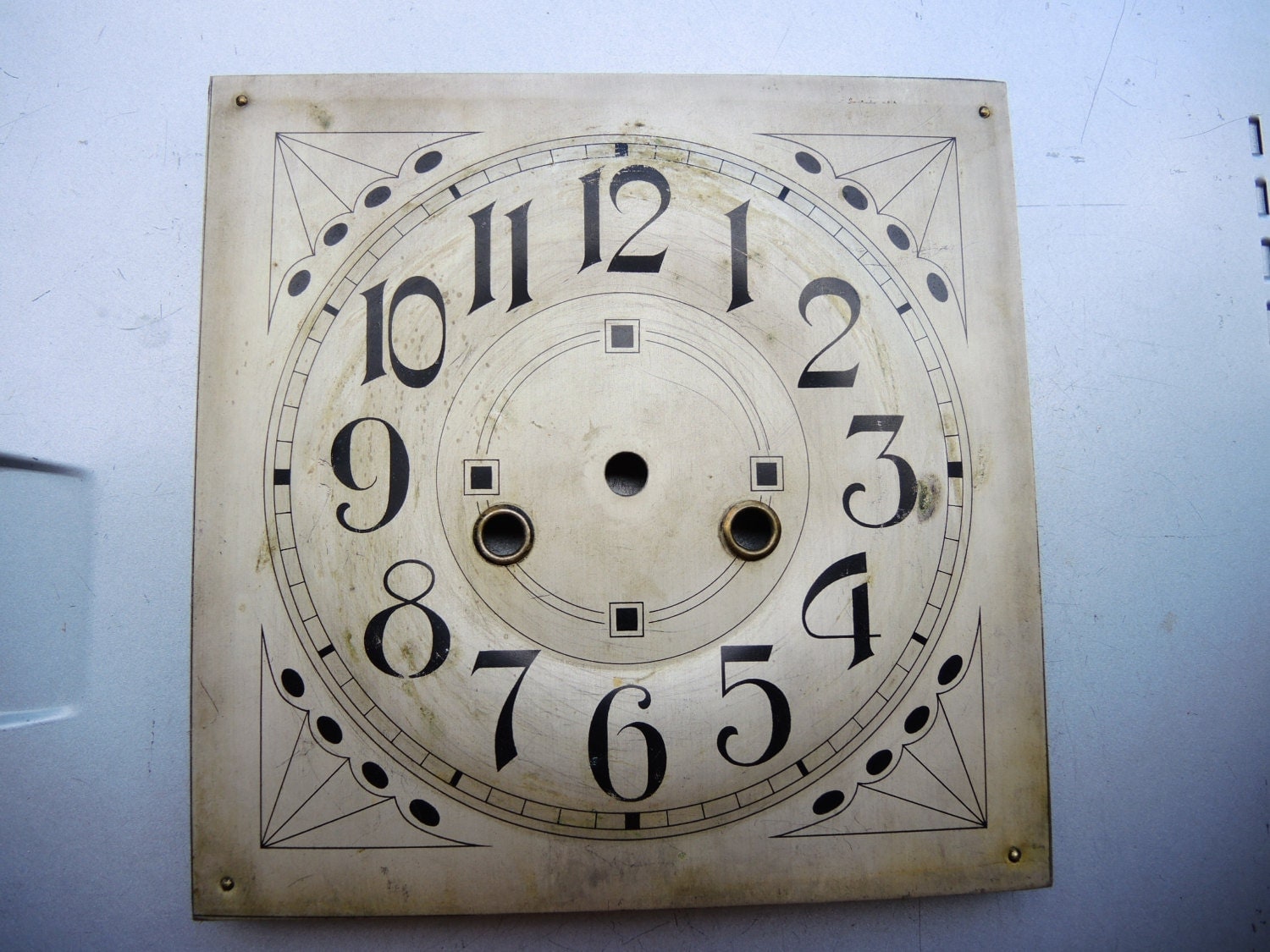 Genuine Antique clock parts / Wall clock Junghans GB Brass