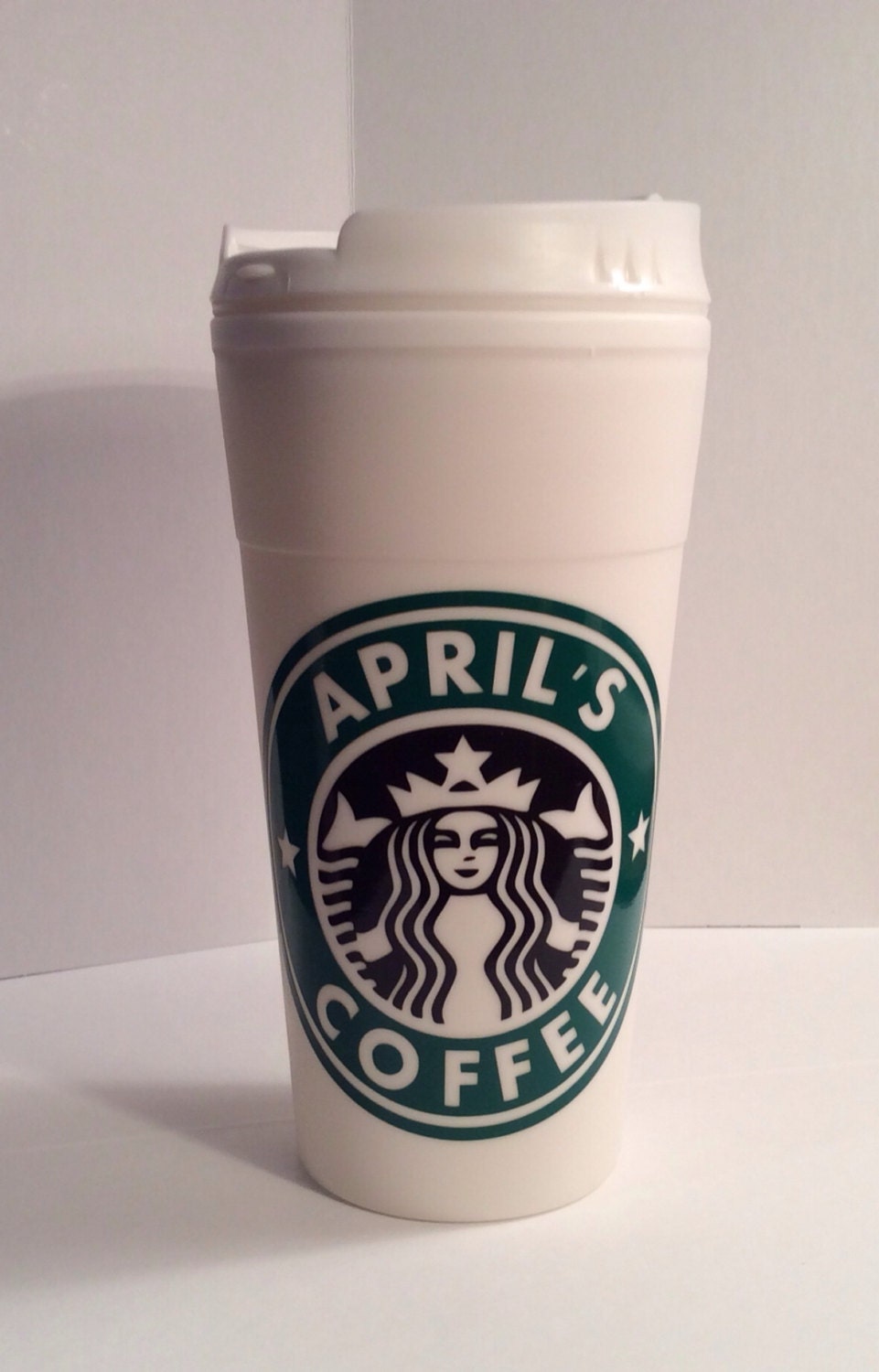 Personalized Starbucks Inspired Coffee Travel Mug