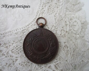 Antique Belgium medal 1880