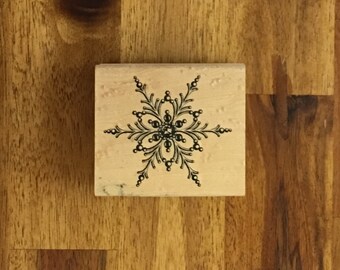 Snowflake Stamp - FREE SHIPPING!