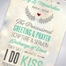 Sample: Custom Fold Wedding Invitation by TheDesignBrewery on Etsy