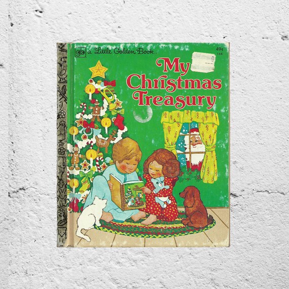 My Christmas Treasury Children's Book 1970s by TheBookCottage