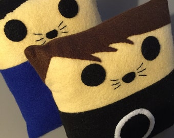 Dan and Phil Mini Felt Cushions
