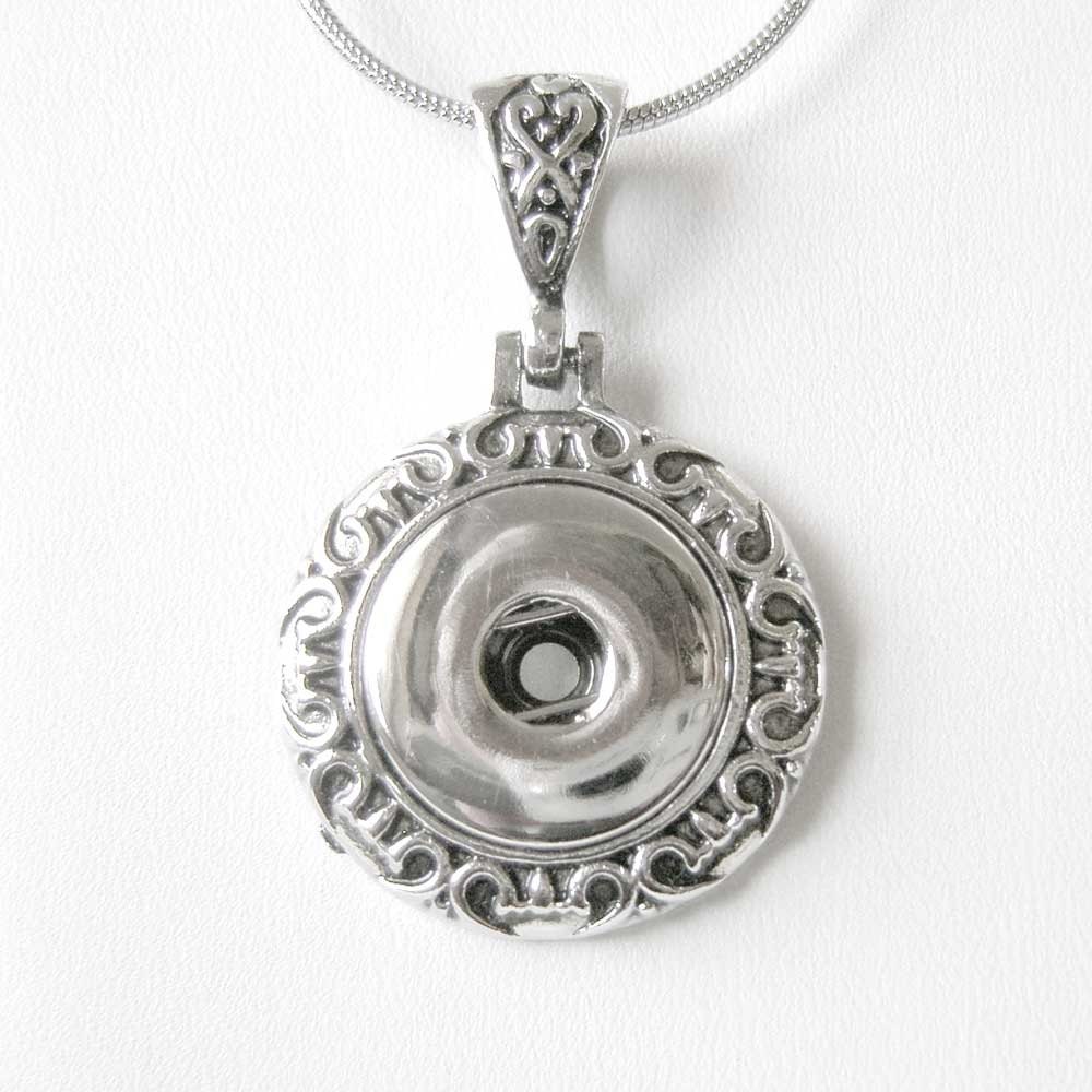 Hinged Large Bail Snap Charm Pendant Fits 1820mm by