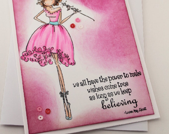 Stamping Bella handmade cards / Pink designs / Cards for Girls /Birthday Cards