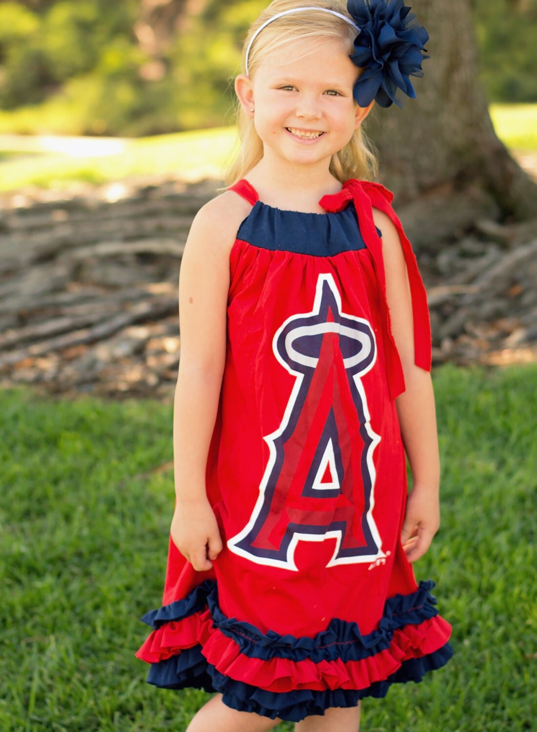 Anaheim Angels baseball Tshirt pillowcase dress perfect for