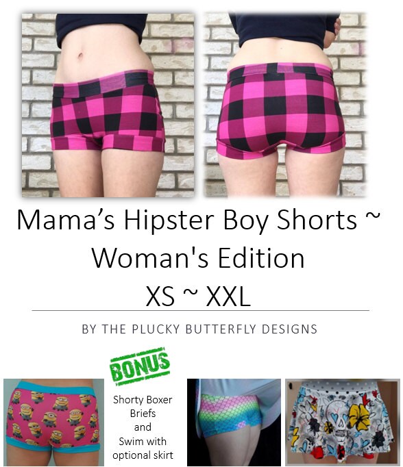 Mama's Hipster Boy Shorts Woman's Edition