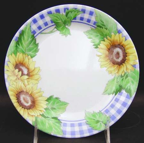 Sunsations Corelle by Corning Sunflower Design Side Plate