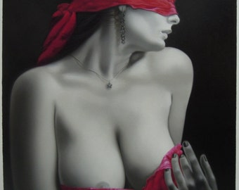 Nude painting oil painting on canvas 36"X40"