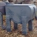 vintage elephant toy chest