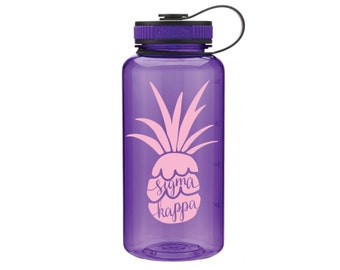 SK Sigma Kappa Pineapple Water Bottle