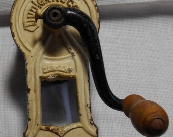 Vintage Duplex Record Cast Iron, Nut, Cheese Grinder - Made in Germany