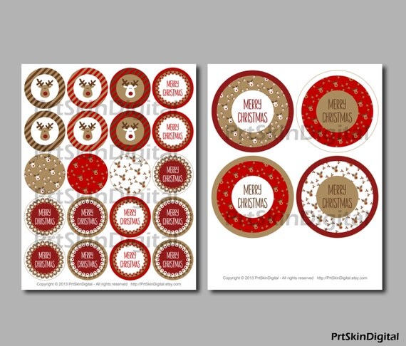 Christmas Party Printables 5 ITEMS Printable Party Package