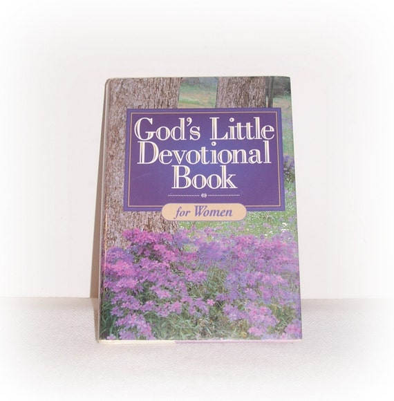 Vintage Devotional Book God's Little by SheCollectsICreate on Etsy