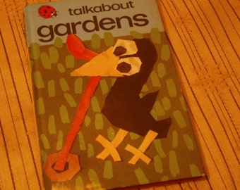 Vintage Ladybird Book Talkabout Gardens Series 735 1976