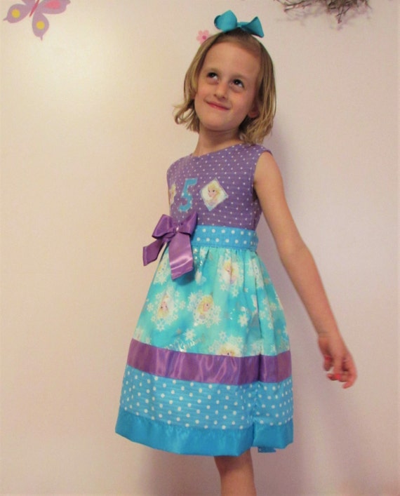Frozen Birthday dress/birthday dress/Elsa birthday dress/birthday party/girls birthday/Frozen dress/