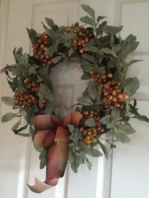 Berry Wreath By BlossomsTwo On Etsy