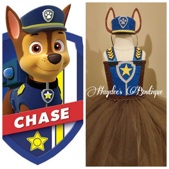 Paw Patrol-Chase Tutu Dress