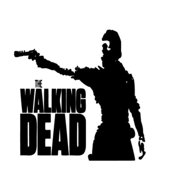 The Walking Dead Decal Decals TWD Rick Grimes Car