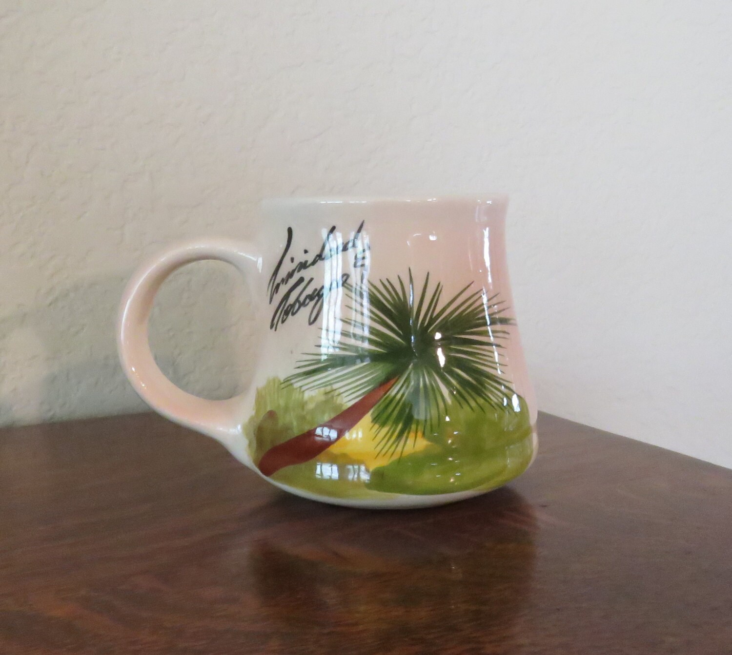 Vintage Souvenir Cup Trinidad & Tobago free shipping USA