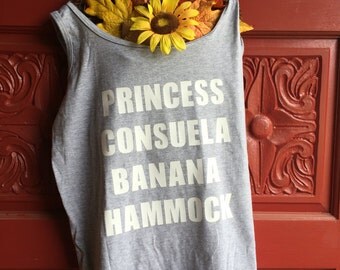 Princess Consuela Banana Hammock, Phoebe, Friends, Tv Show, shirt, Joey, Chandler, Monica, Rachel, Ross,