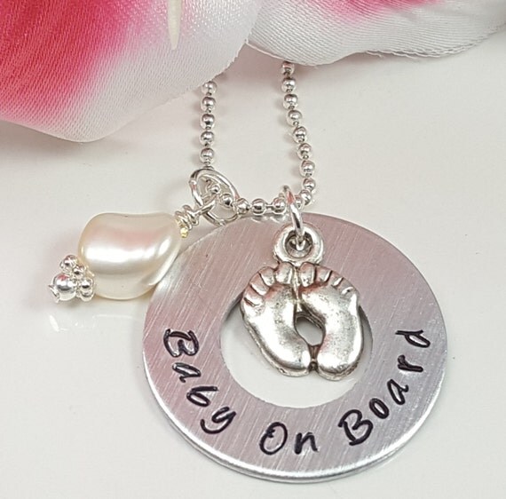 Baby Reveal Necklace Expectant Mother Necklace New Mom