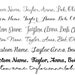 Gold Custom name sign. Personalized baby name. Baby wall