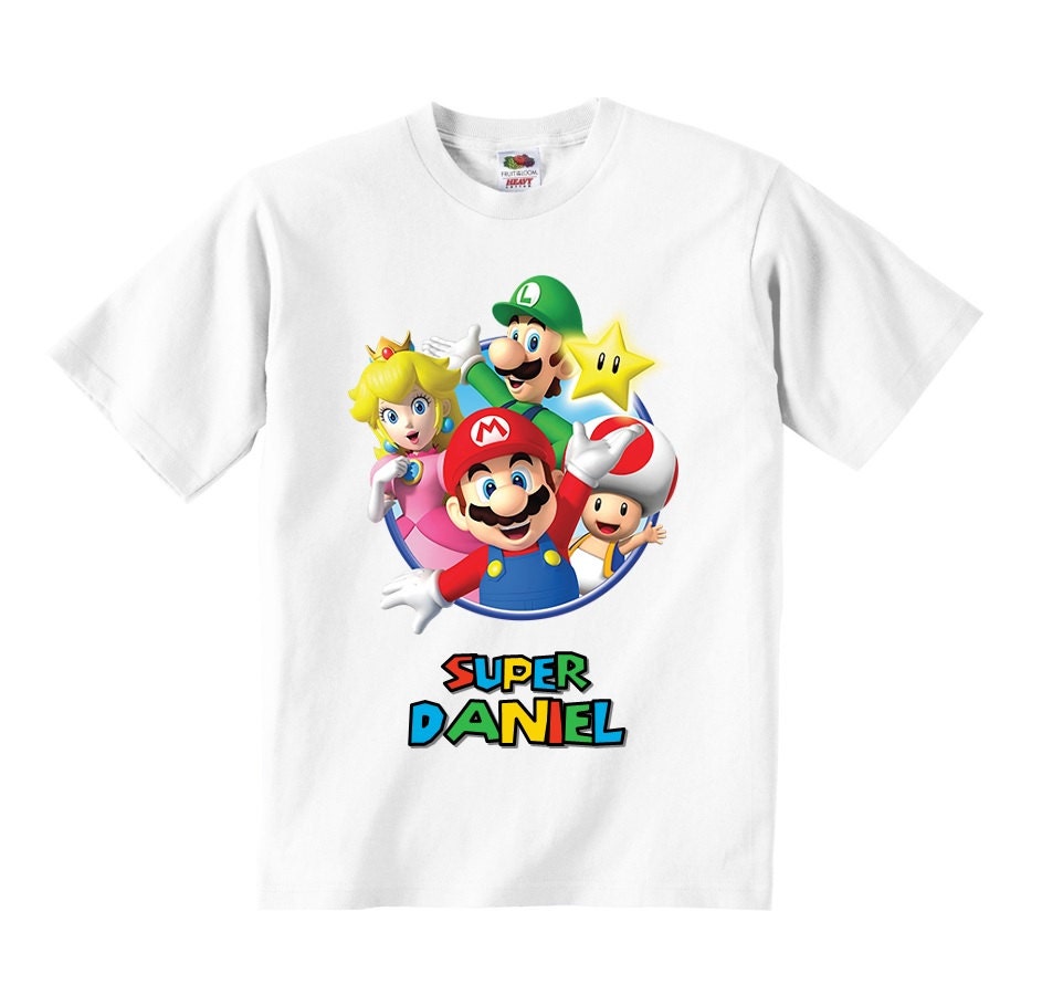 super mario bros t shirts