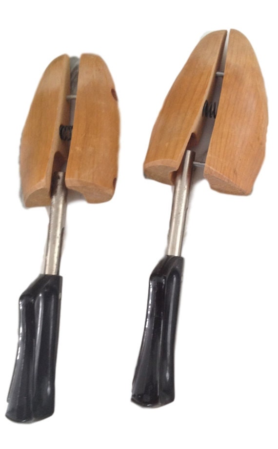 Vintage Wooden Shoe Horns