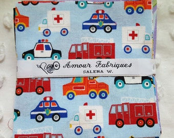 I spy squares/ 100 "I Spy Fabric Pack" Pre-cut/ Charm Pack (4.5" x 4.5") Squares/ NO DUPLICATES