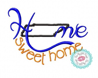 Tennessee Home Sweet Home Machine Embroidery Applique Design