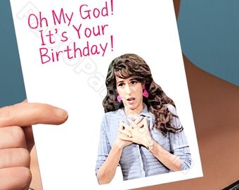 Friends Tv Show | Birthday Card | Boyfriend Card Janice Birthday Funny Boyfriend Card Youre My Lobster Happy Birthday Card For Him Funny Her