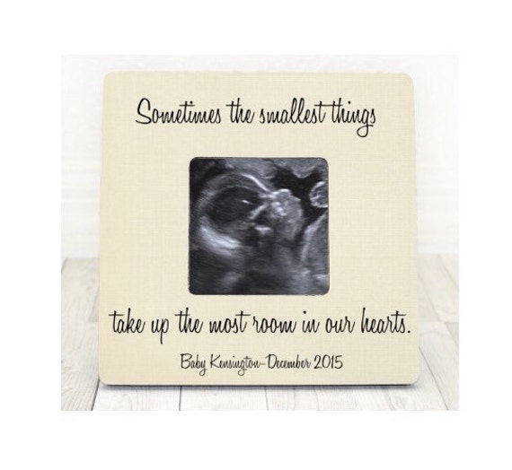 Sonogram Ultrasound Frame Gender Reveal New Baby Frame