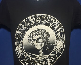 RARE Vintage 1981 Grateful Dead UC Berkeley greek theatre concert tour t shirt original 80s *S