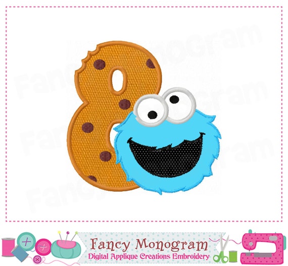 cookie monster number toy