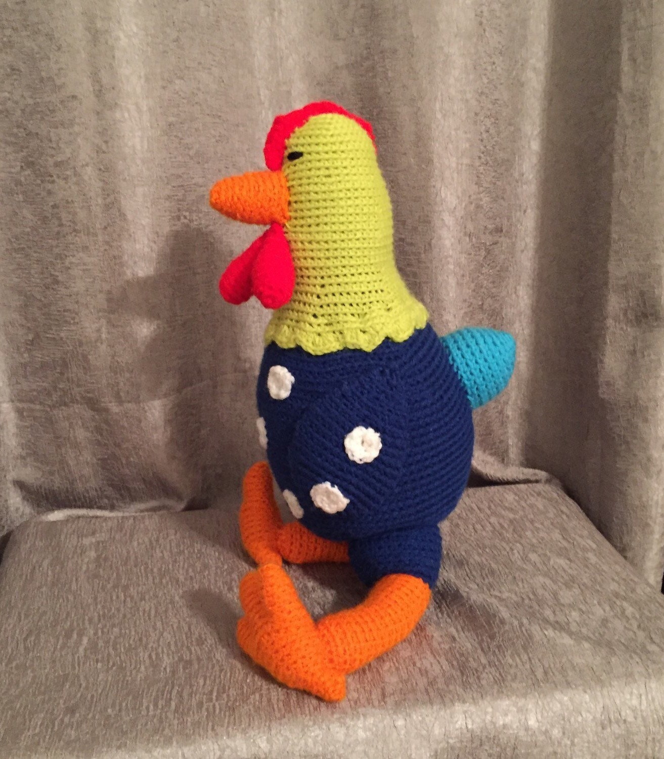 coq en peluche