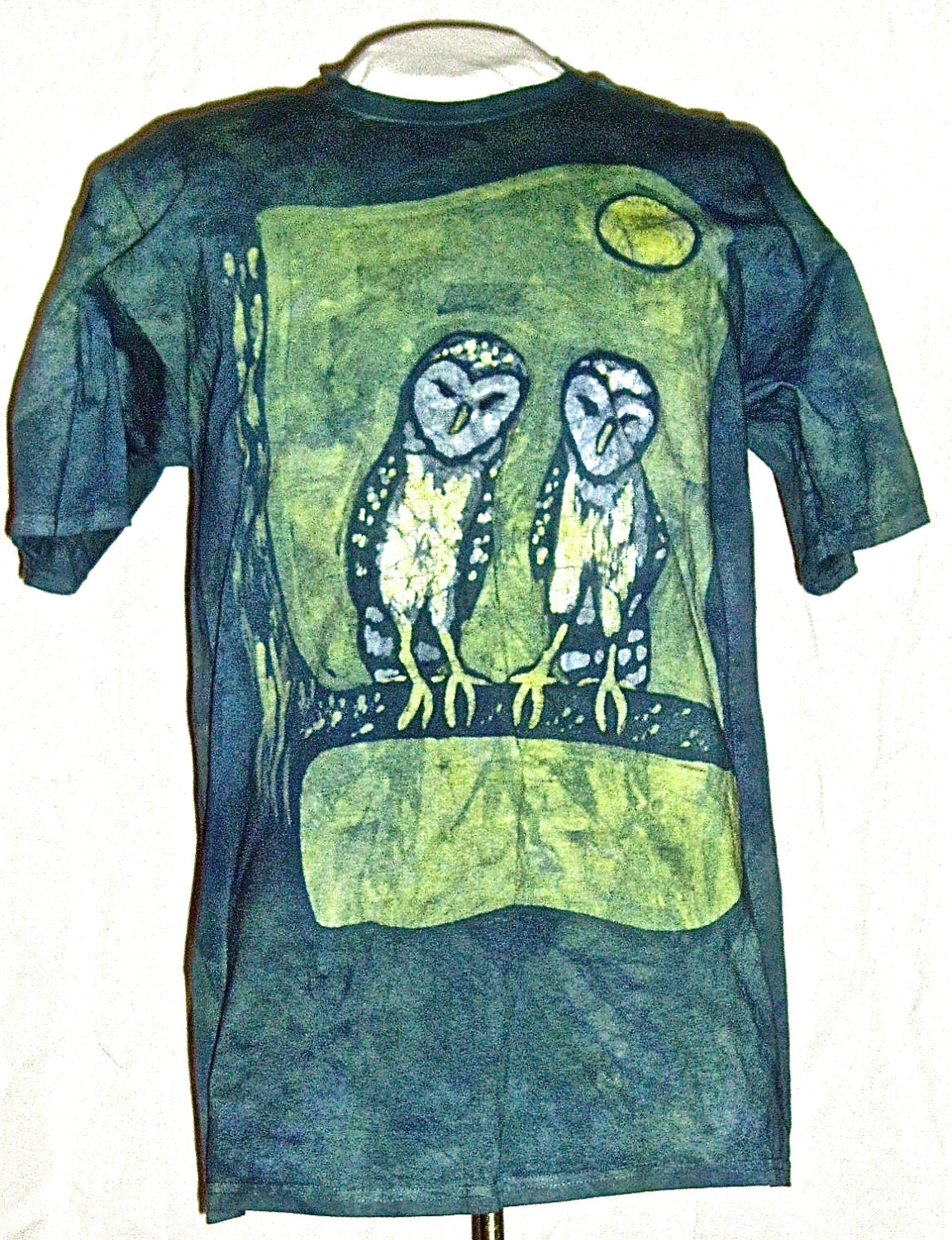  Batik  Owl T  shirt 