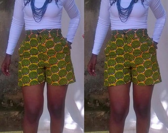 Kitenge shorts | Etsy