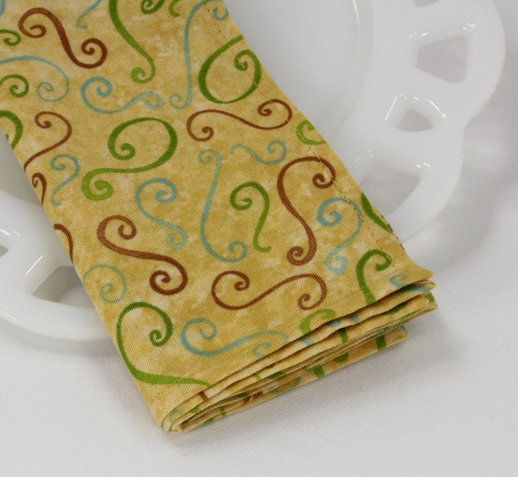 Cotton cloth napkins fabric lunch napkins multi color