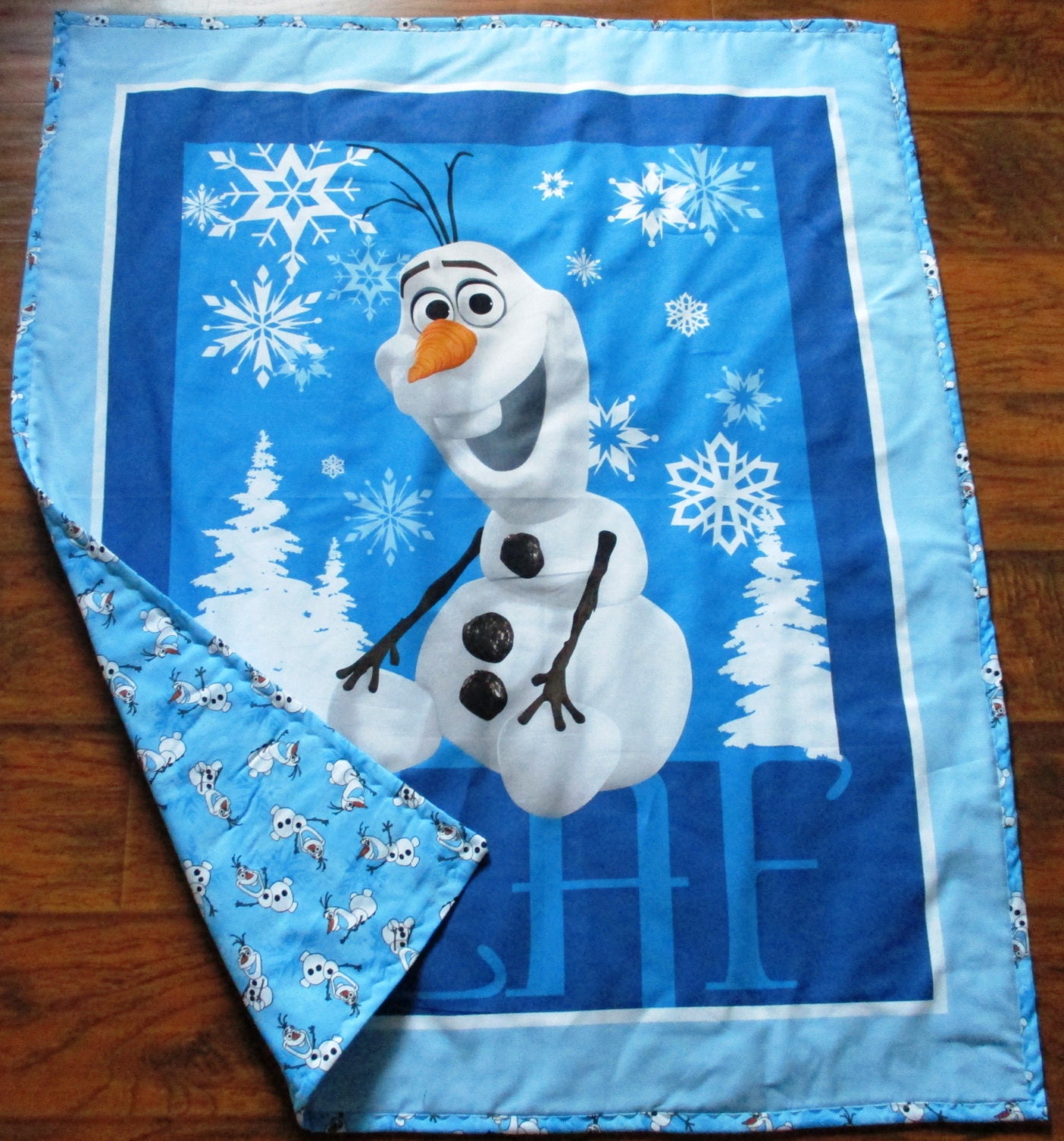Disney Frozen Olaf Bedding 36W x 44L Baby Crib