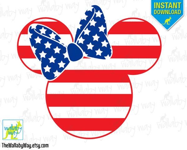 mickey mouse 4th july clipart - photo #27