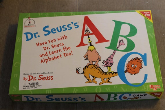 Dr. Seuss & Learn The Alphabet With This Game Beginners Game