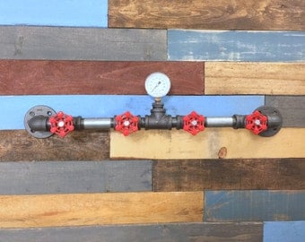 Industrial Coat Rack, Industrial Furniture, Pipe Decor, Industrial Decor, Hat Rack, Coat Hanger, Steampunk Decor, Man Cave, Coat Rack