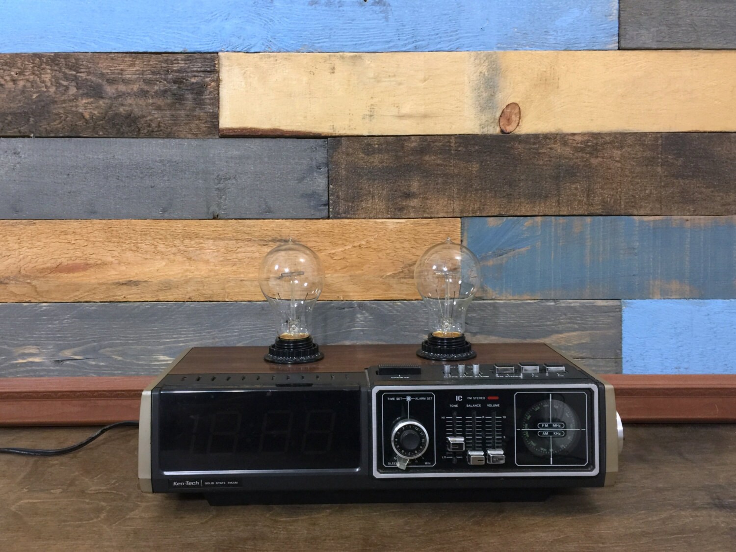 Vintage Radio Lamp Antique Radio Table Lamp Desk Lamp