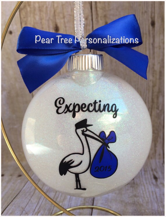 We Are Expecting Ornament Pregnancy Ornament by PearTreePersonal
