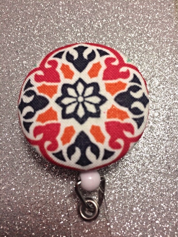 Cute Retractable Badge Reel by AllAboutTheBadge on Etsy