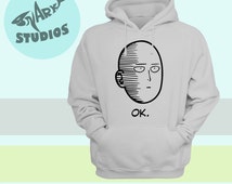 One Punch Man - Saitama OK Hoodie Pullover/Zip Up