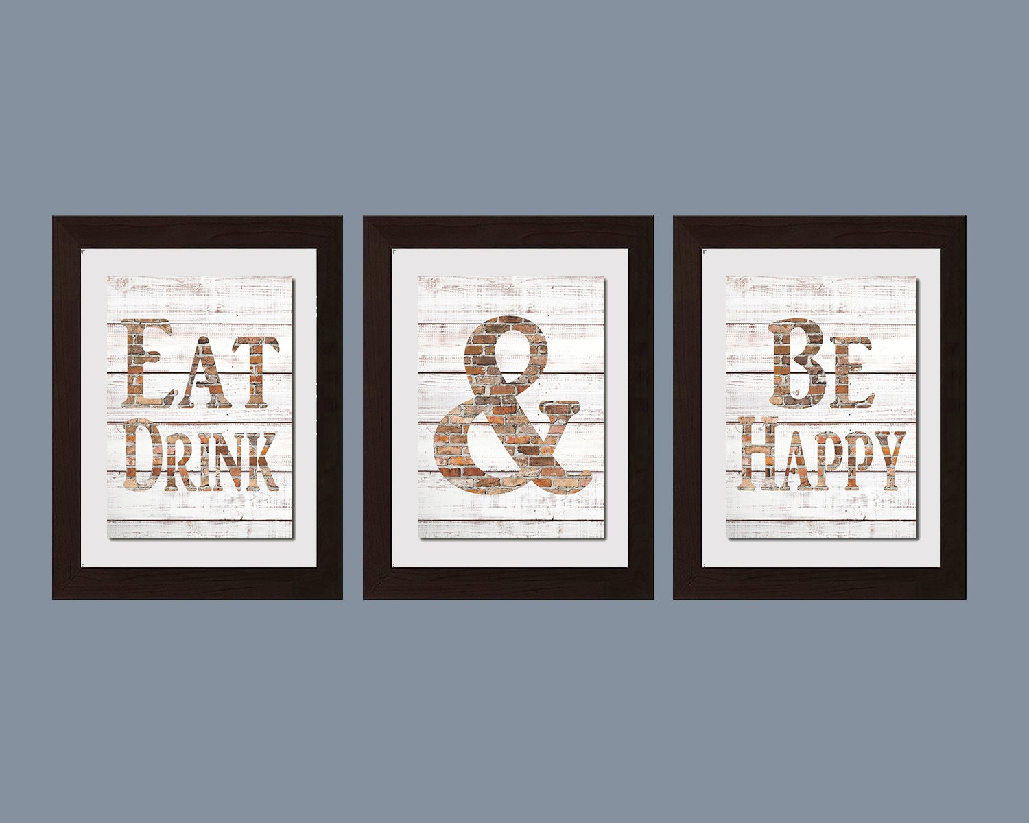  Modern  Kitchen  Wall Art  Shabby Chic Wall Art  Eat And Drink