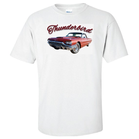 Ford Thunderbird Retro Custom Car T-Shirt