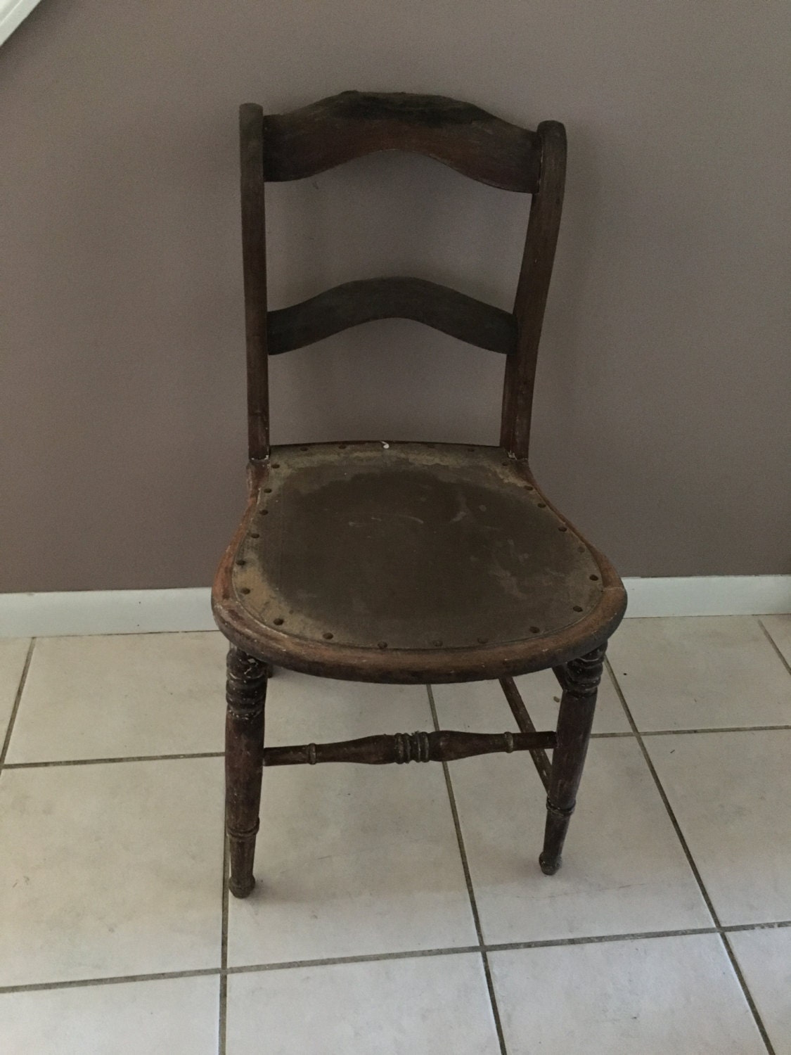 Antique Wood Kitchen Chair Haute Juice